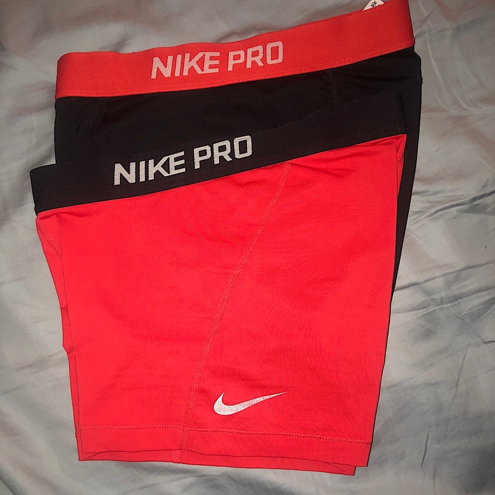 2 for 1 Red/Black Nike Pros